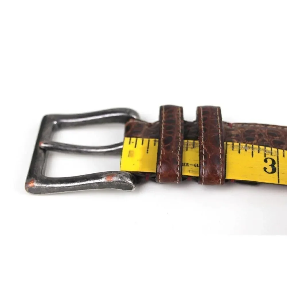 Torino CROCO BROWN GENUINE LEATHER 1.5